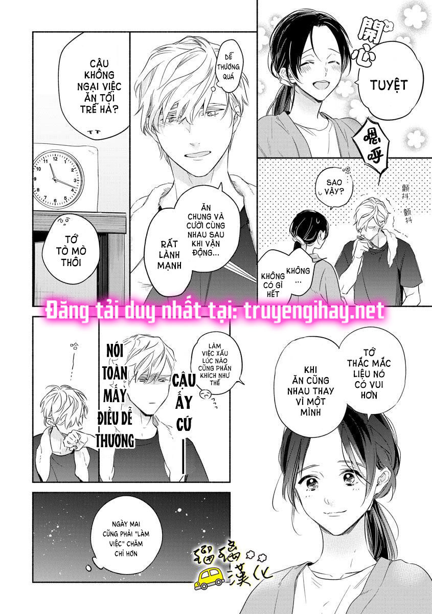 mối tình ngọt ngào của chàng trai nổi tiếng và cô nàng trầm lặng chapter 4.2 12