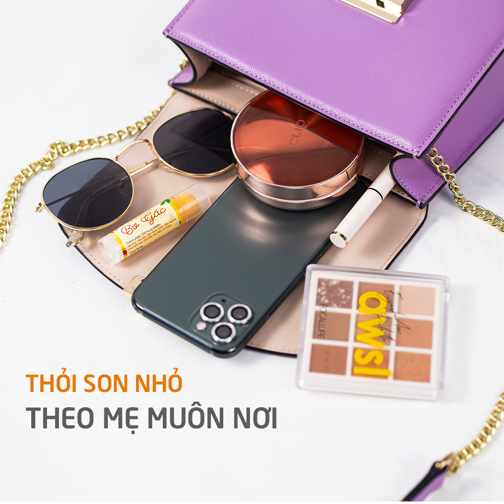 Son Dưỡng Môi Bơ Gấc Dưỡng Ẩm Chống Khô Nẻ Mama's Choice, An Toàn Cho Mẹ Bầu và Trẻ Sơ Sinh (10 gram)