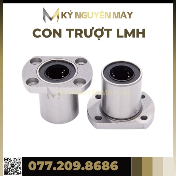 Con Trượt Tròn LMH6UU, LMH8UU, LMH10UU, LMH12UU, LMH16UU, LMH20UU, Con Trượt LMH UU, Bạc Trượt LMHUU - Kỷ Nguyên Máy