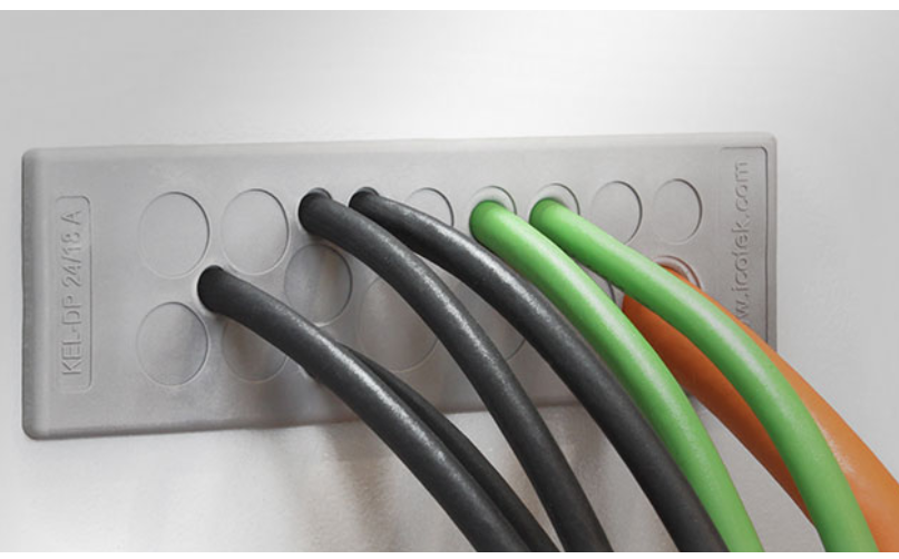KEL-DP multi-membrane cable entry plates pluggable | Miếng vào cáp có nhiều lỗ vào cho cáp không có đầu nối