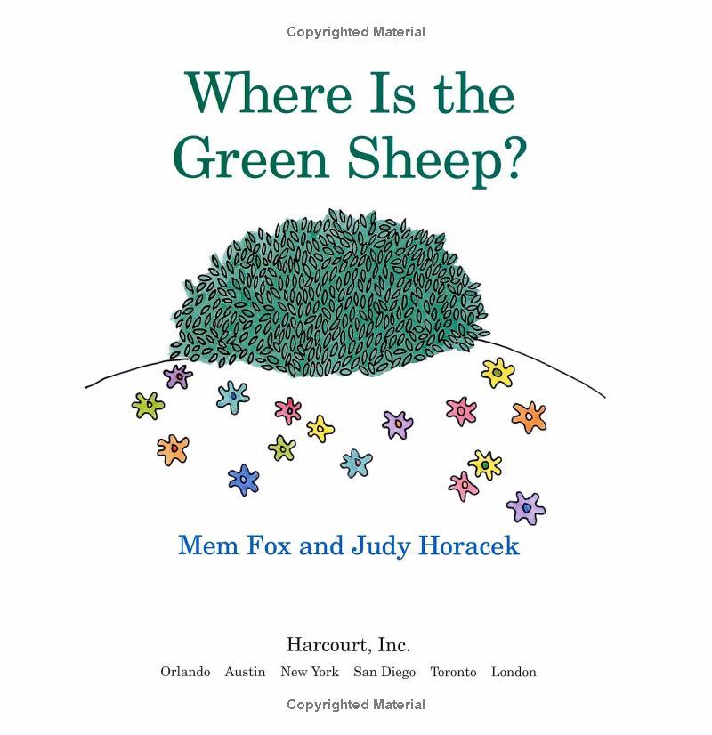 Where Is The Green Sheep?