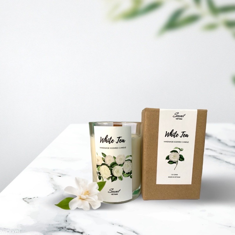 NẾN THƠM TRÀ TRẮNG WHITE TEA - SCENT VIỆT NAM