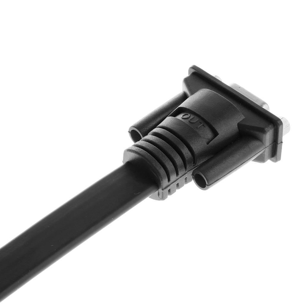 15cm HDMI TO VGA Adapter 1080P Converter Male To Male For PC Laptop HDTV