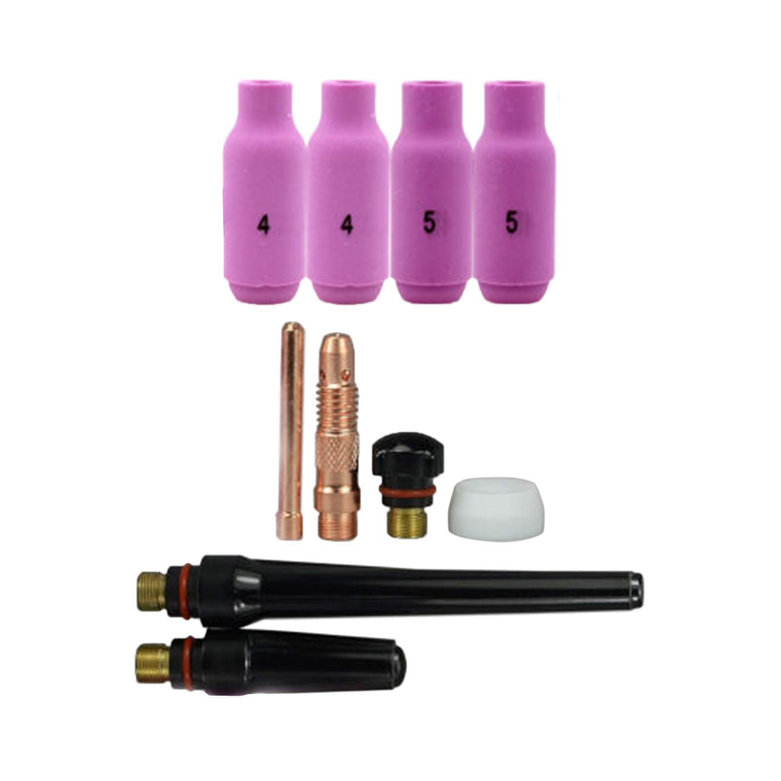 10Pcs TIG Welding Consumables Copper Clamp for 17 18 26 Series TIG Welding