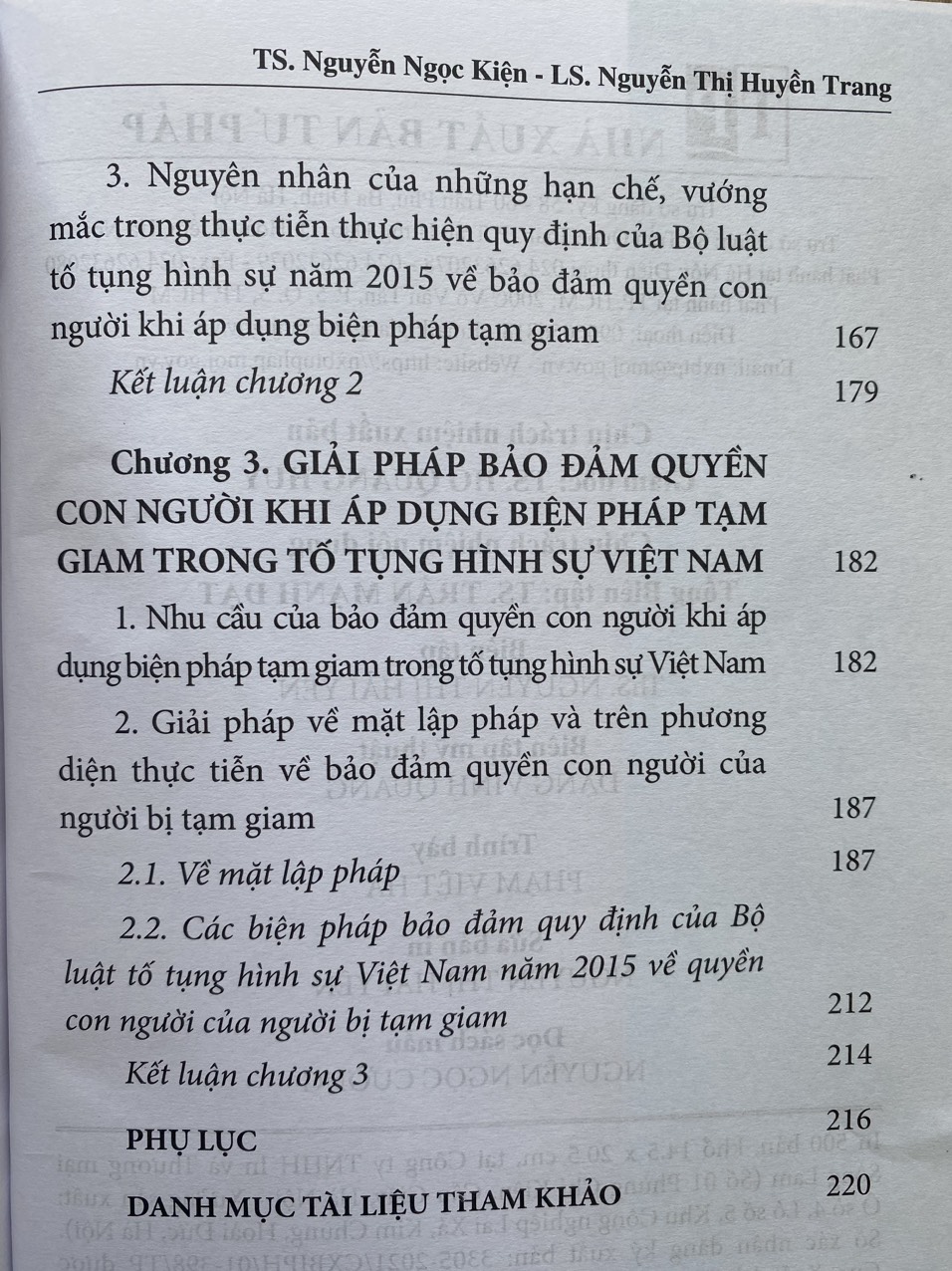 Biện Pháp Tạm Giam Trong Tố Tụng Hình Sự Việt Nam