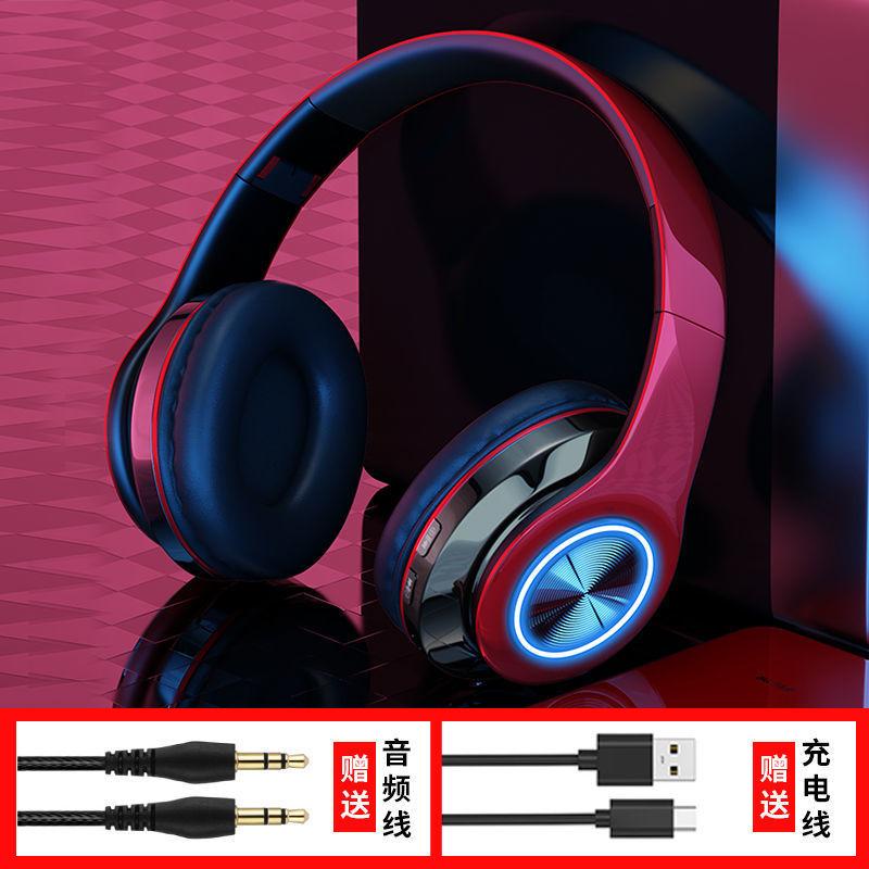 Đảm bảo chất lượng tai nghe bluetooth không dây gắn trên đầu có giá trị cao điện thoại di động máy tính tai nghe phổ thông trò chơi âm nhạc giảm tiếng ồn thể thao chuyên dụng