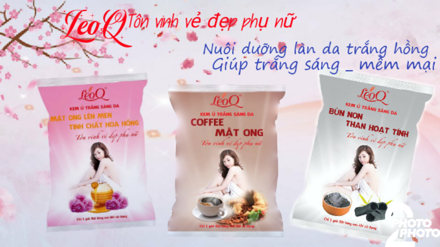 Kem ủ trắng da bùn non than hoạt tính 110g LeoQ