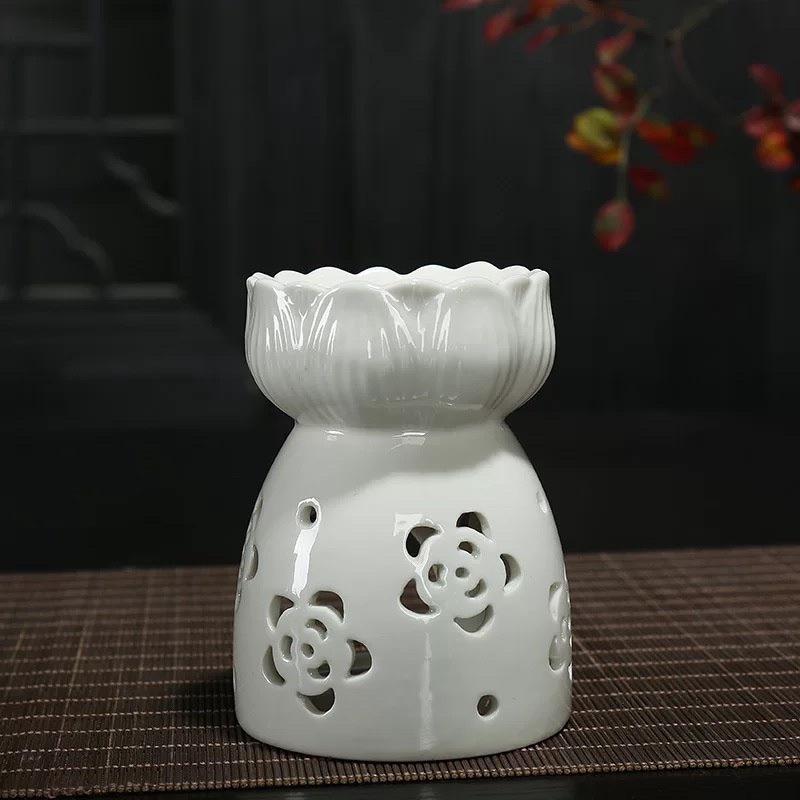 Bếp đốt tinh dầu trụ sen