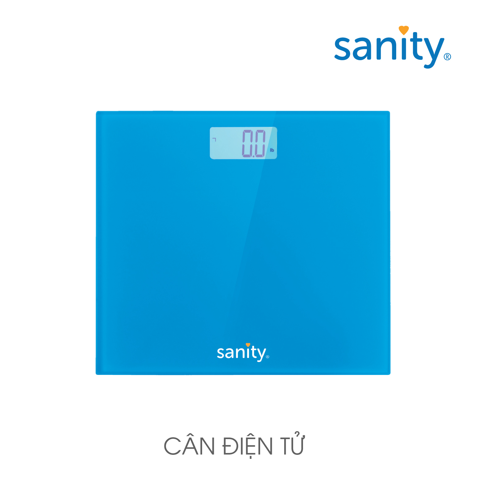 Cân sức khỏe điện tử Sanity CAO CẤP màn hình LED cảm biến cân nặng SIÊU BỀN tải trọng 150KG