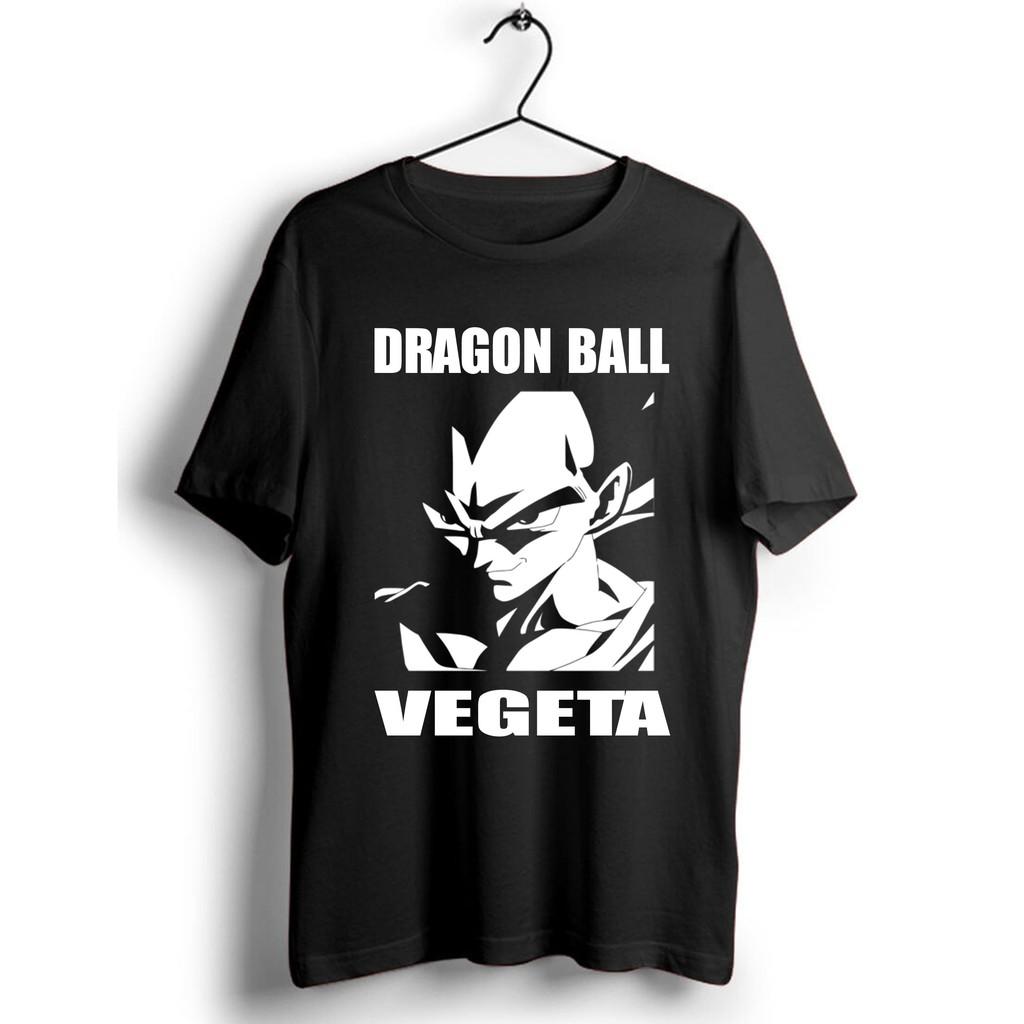 Áo thun 7 vien ngọc rồng VEGETA(Đen