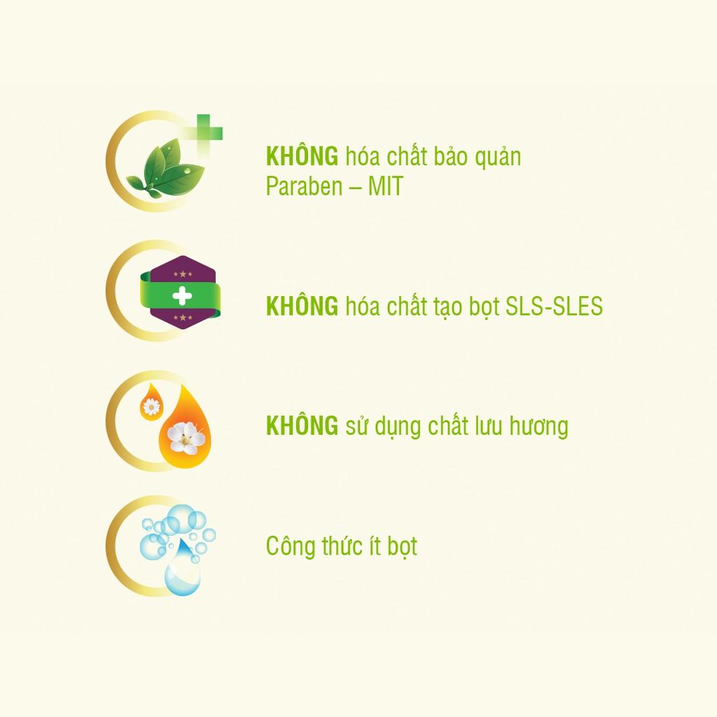 Combo 1 chai Nước giặt xả thiên nhiên Mamamy 800ml/chai, an toàn cho bé và 1 Túi bổ sung cùng dung tích hương Bellis