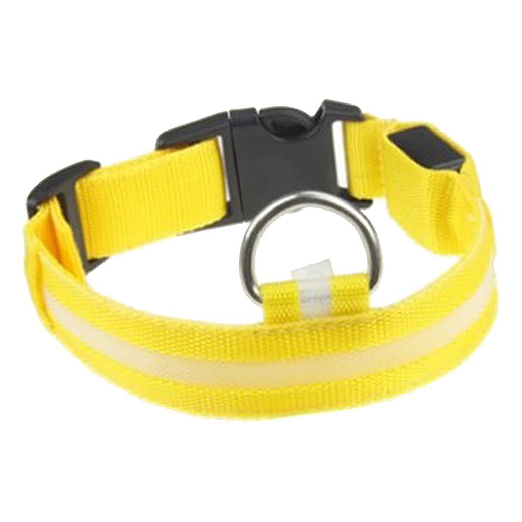 LED Dog Collar Glow in The Dark Led Pet Collar For Dogs Puppy