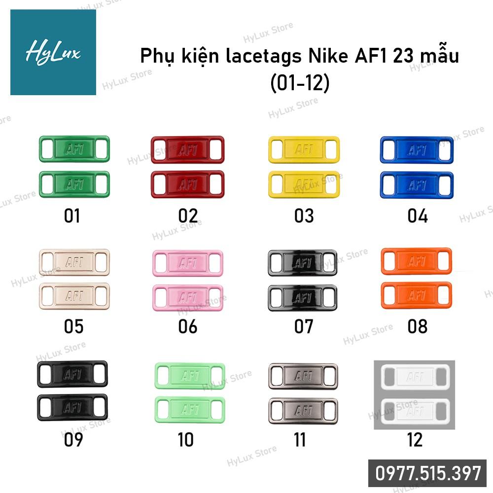 Phụ Kiện Giày - Lacetags Nike AF1, Air Jordan 23 mẫu (11 mẫu cuối)