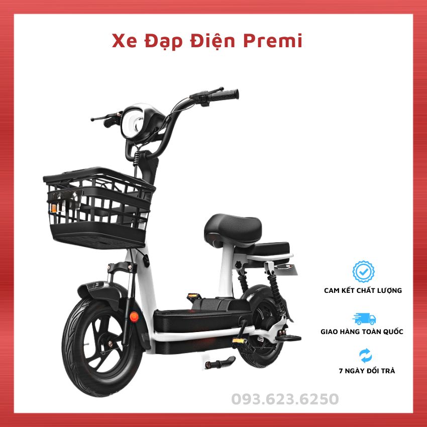 Xe đạp điện 48V pin 12Ah(35-40km) 350w tốc độ 25km/h, xe đạp điện giá rẻ dành cho học sinh sinh viên 