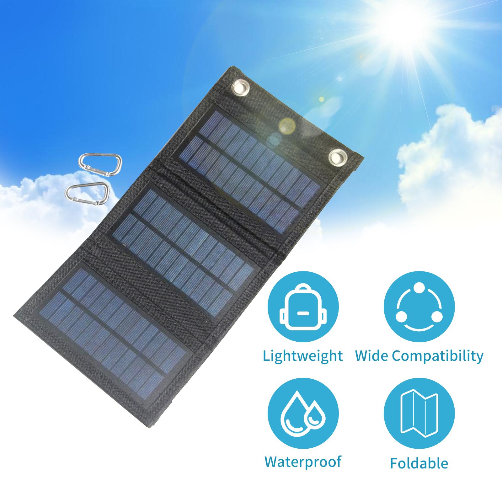 Bộ Sạc Năng Lượng Mặt Trời Có Thể Gập 6W/7,5W