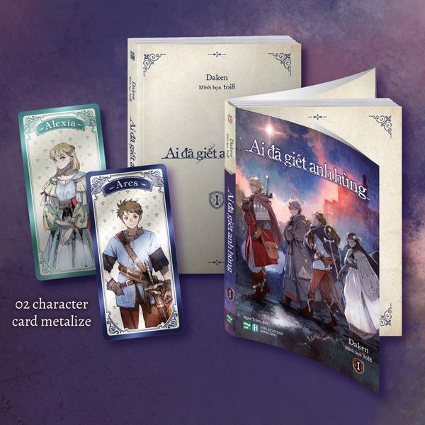 Sách - Ai Đã Giết Anh Hùng - Tập 1 - Bản Đặc Biệt - Tặng Kèm 2 Character Card