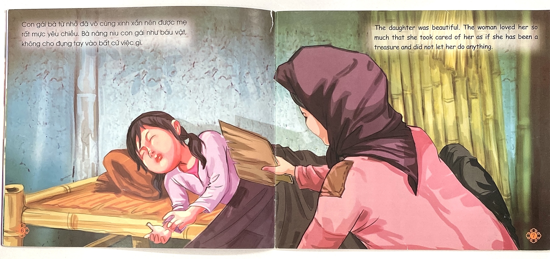 Cổ Tích Việt Nam : Sự Tích Cây Xấu Hổ