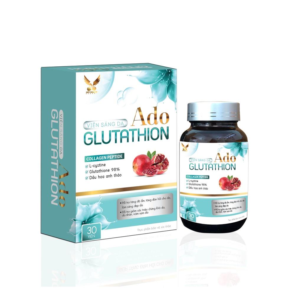 TPBVSK Viên Sáng Da Ado GLUTATHION - Hỗ trợ sáng da, giảm nám
