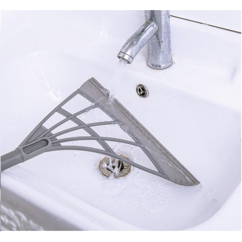 Dụng cụ Lau Nhà Quét Nhà thông minh 2in1 FukuBook Đa Chức Năng Nhật Bản