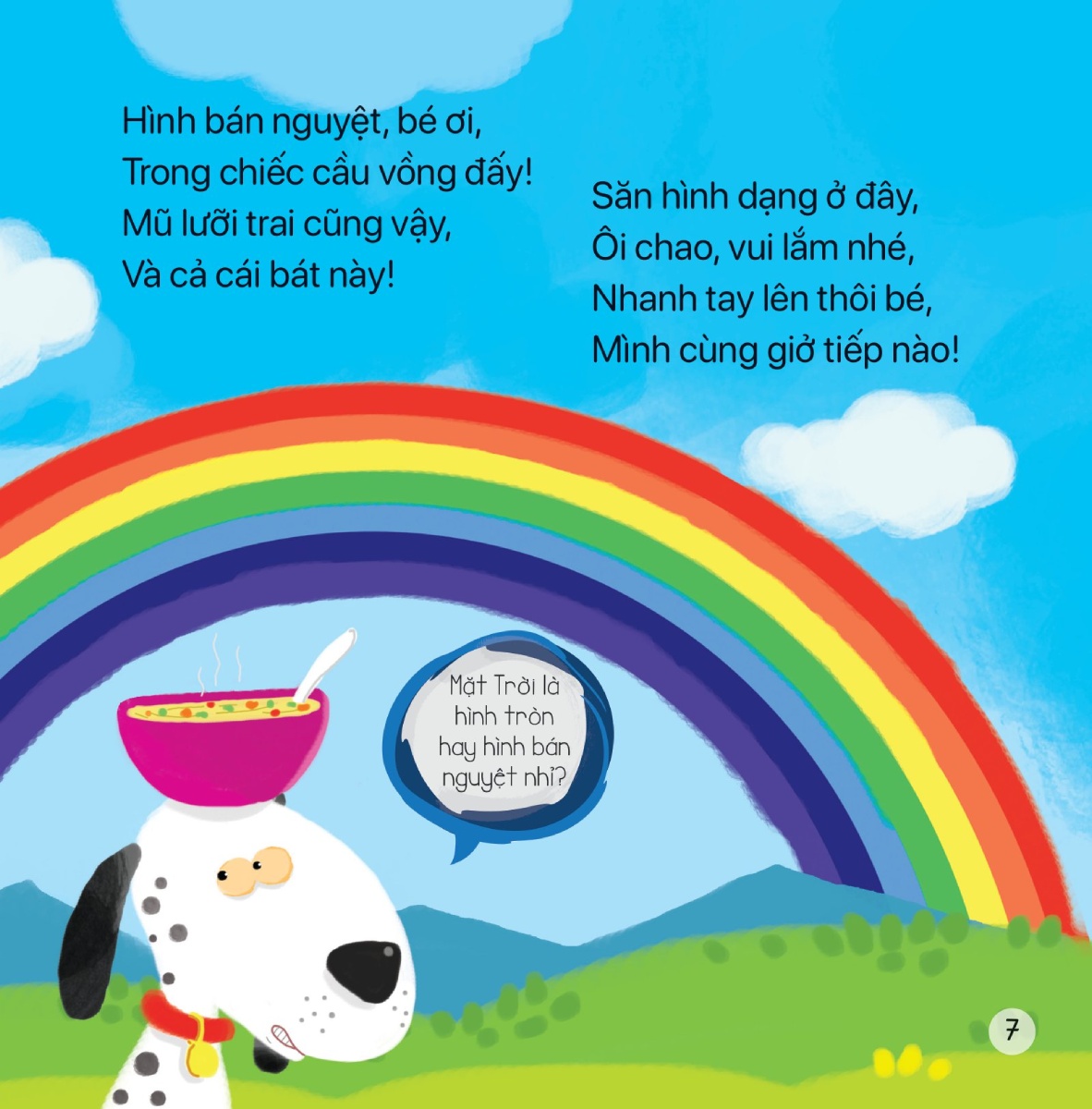 Thơ Hay Cho Bé - Học Về Hình Dạng_DTI