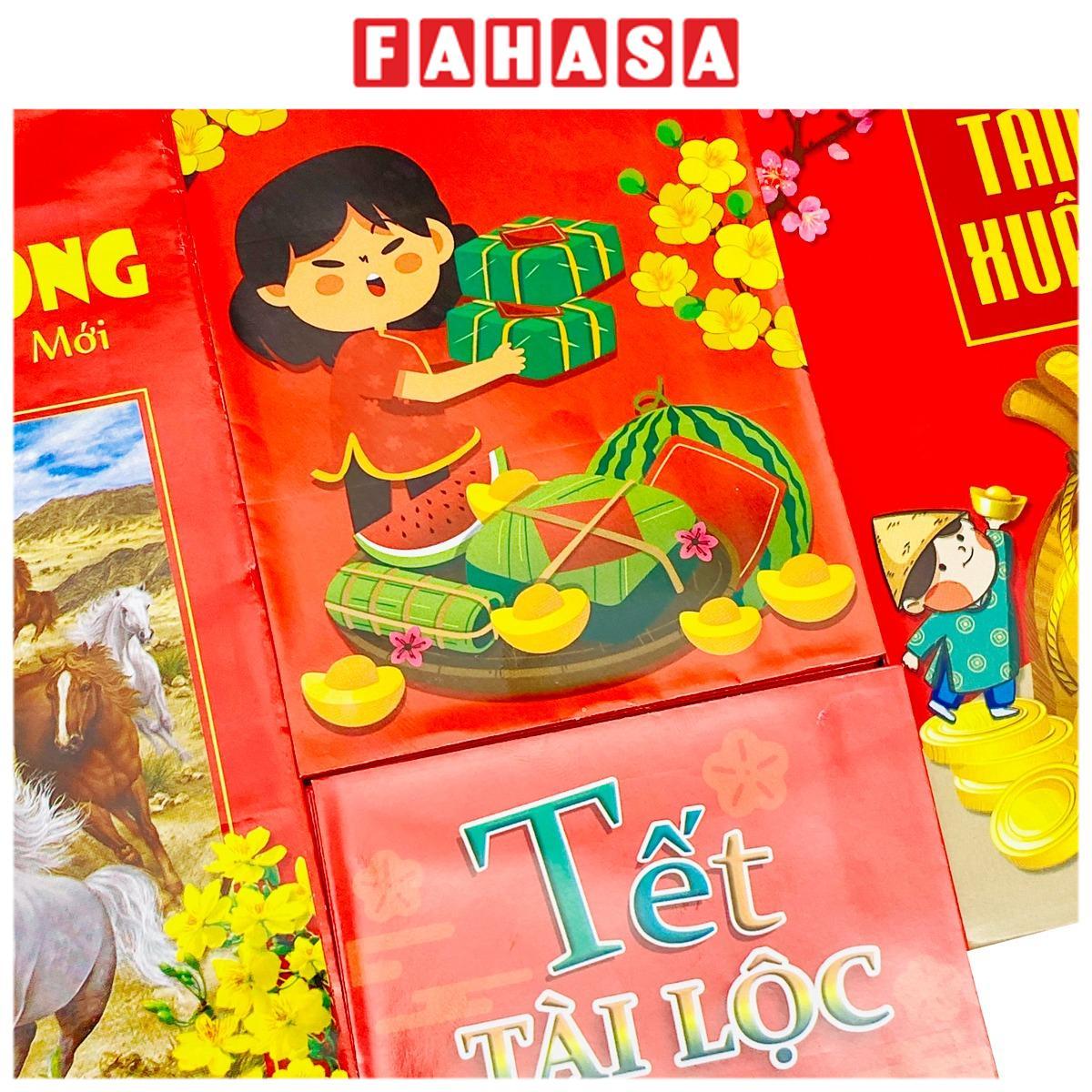 Bộ 50 Bao Lì Xì Bính Ngọ 2026 - Gia Long (Mẫu Màu Giao Ngẫu Nhiên)