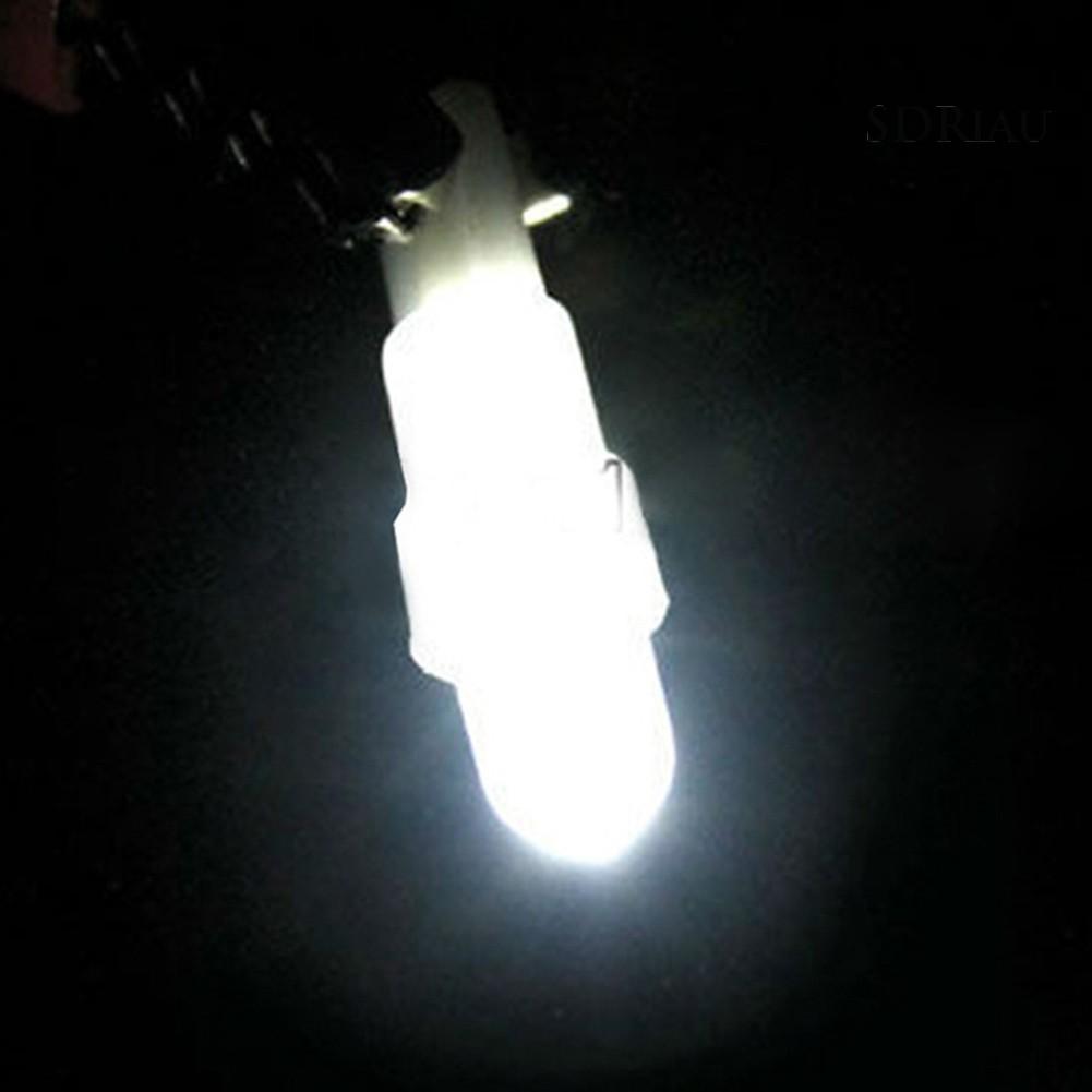 Set 10 Đèn Led 12v T5 Gắn Bảng Điều Khiển Xe Ô Tô