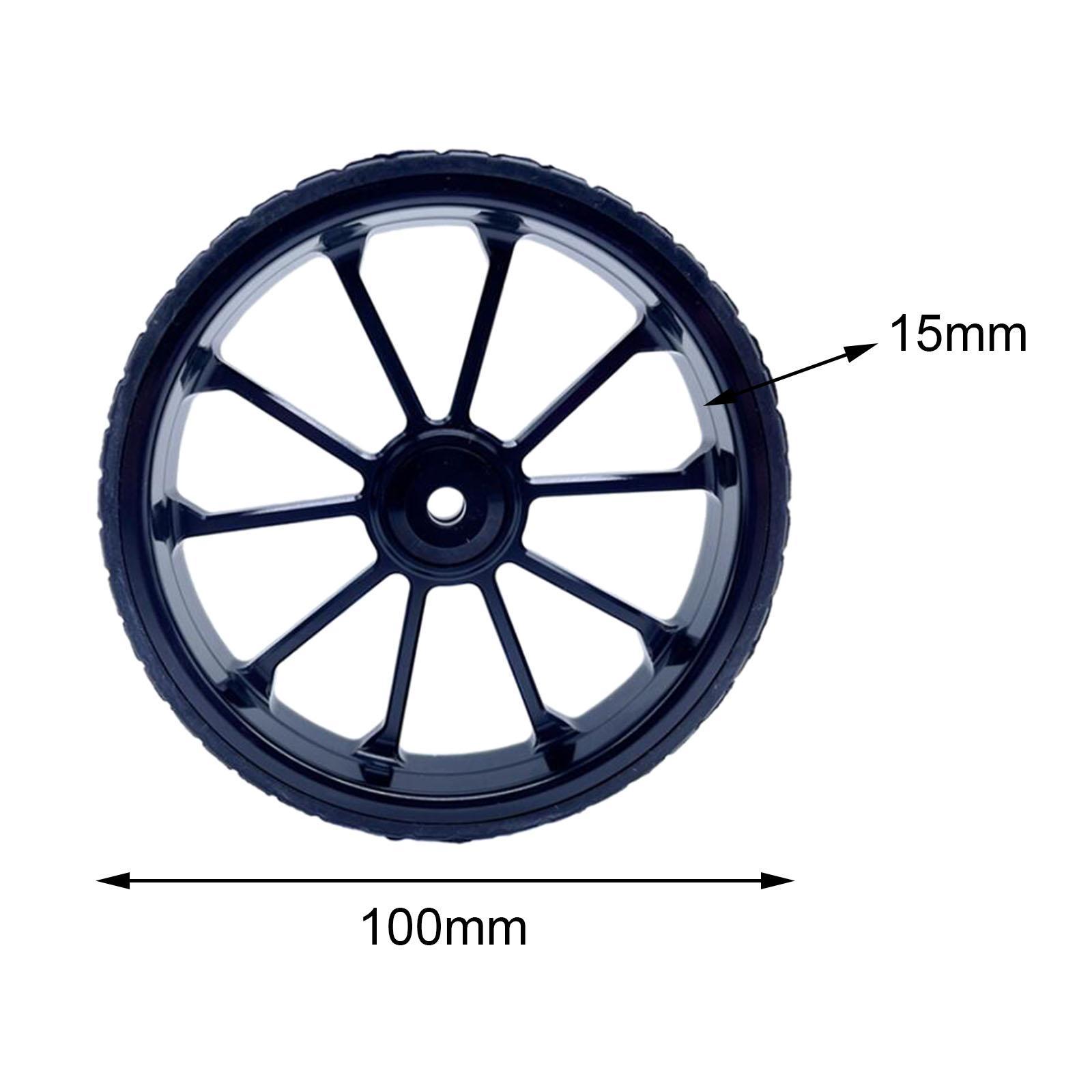 Easy Wheel EZ Wheel 100mm Cycling Accessories Folding Bike for Foldable Bicycle Transport Walking Bike