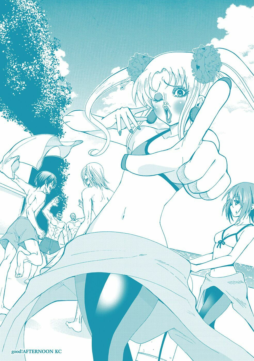 cô gái thích lặn - grand blue chapter 12.5 17