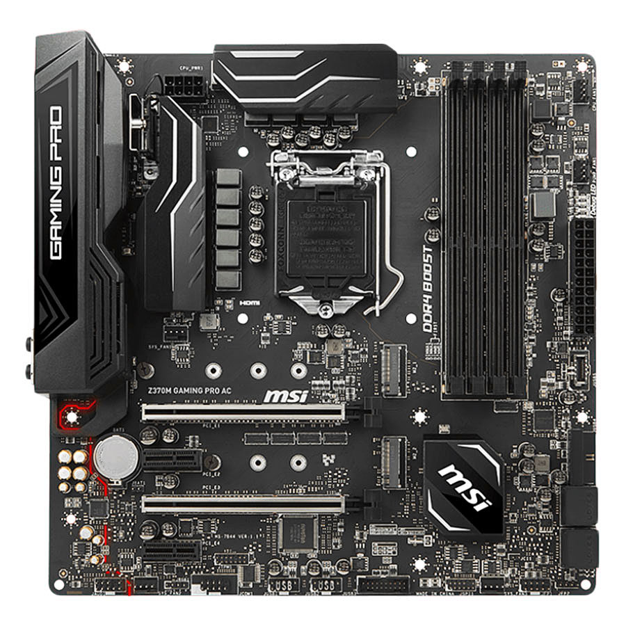 Bo mạch chủ - Mainboard MSI Z370M Gaming Pro AC