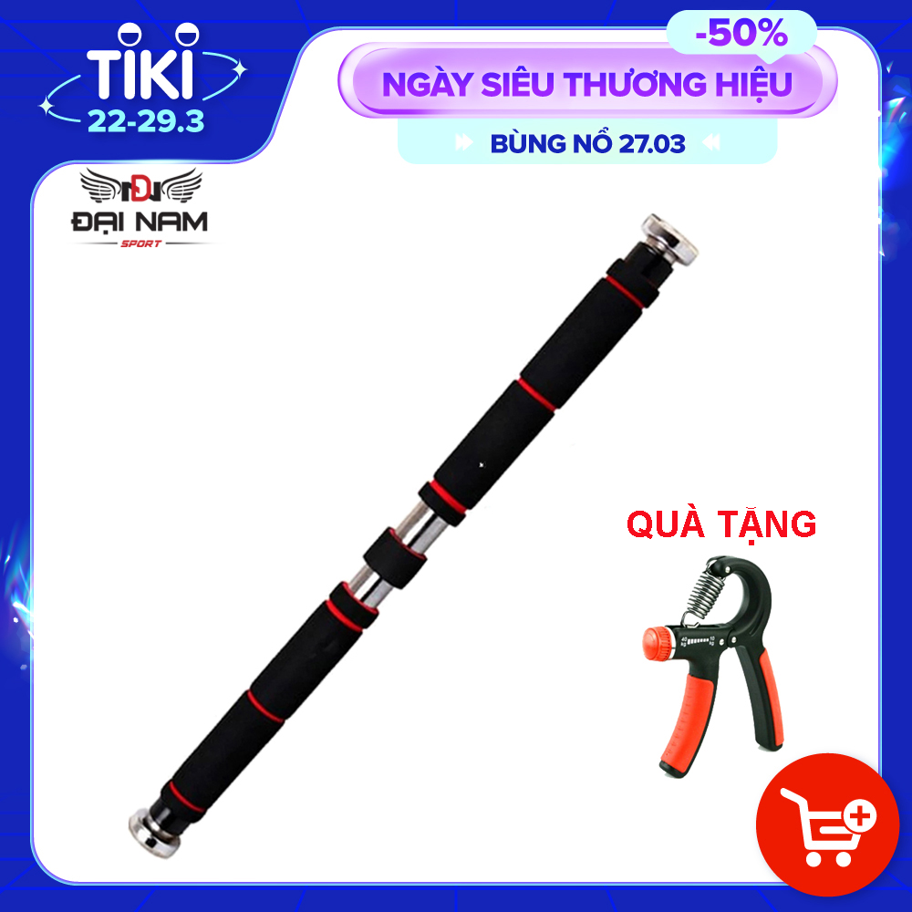 Combo xà đơn treo tường DNS  (KT 60-110cm) + Kìm bóp tay điều chỉnh lực