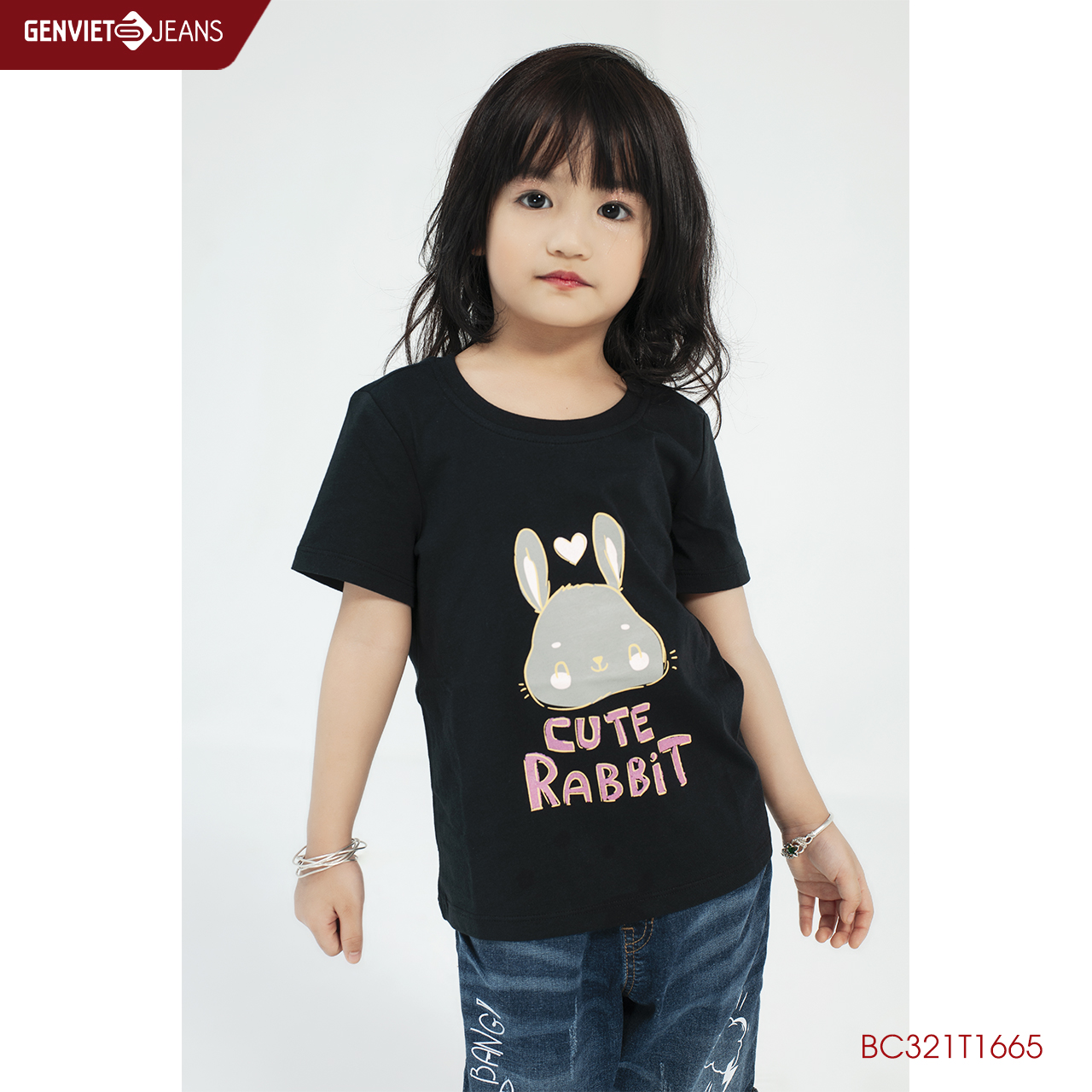 Áo Thun Kid Cute Rabbit BC321T1665 GENKIDS