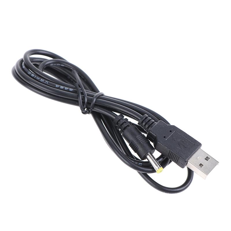 1pc 1.2m 5V USB A đến DC Sạc điện sạc dây điện cho PSP 1000/2000/3000