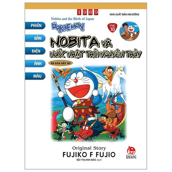 Doraemon Tranh Truyện Màu - Tập 10 Nobita Và Nước Nhật Thời Nguyên Thủy Tái Bản 2019