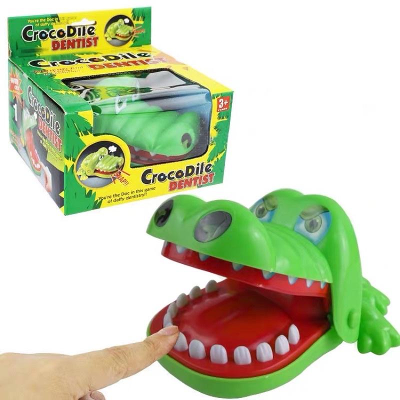 Đồ chơi khám răng cá sấu cắn tay vui nhộn cho bé