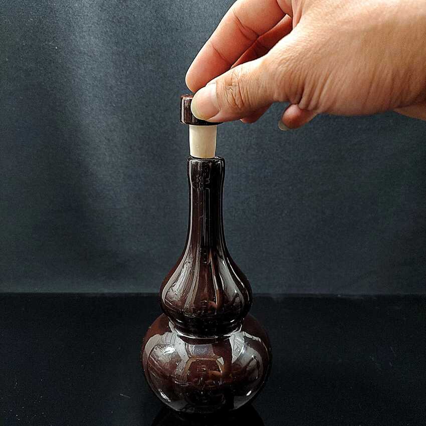 Nậm Rượu Hồ Lô gốm sứ 350ML cao cấp màu Nâu Đỏ - Nậm Rượu Đẹp cho giới sành tửu – Nậm Đựng Rượu Hồ Lô (L6)