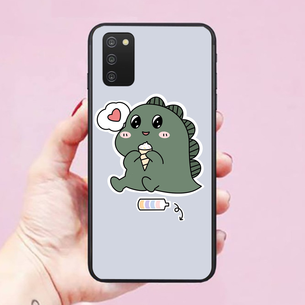 Ốp lưng dành cho điện thoại Samsung Galaxy A03-A03S-A03-Core hình BST Khủng Long Lai Rồng