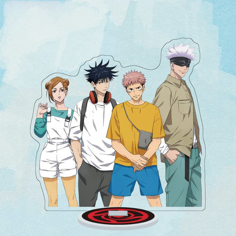 Standee mô hình trang trí Jujutsu Kaisen Chú Thuật Hồi Chiến anime trang trí bàn học