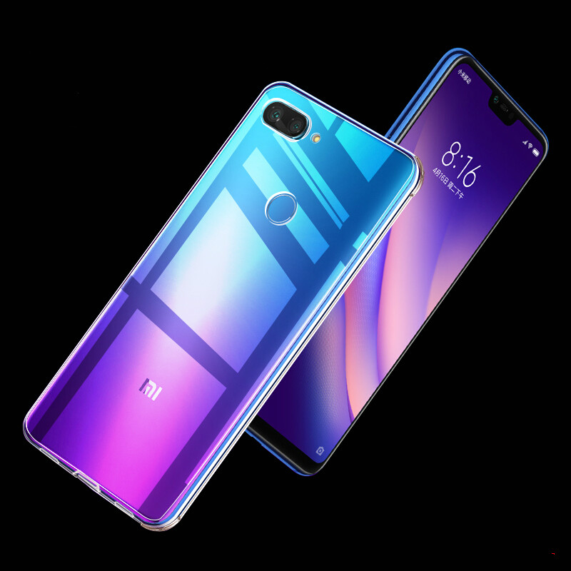 Ốp lưng dẻo cho Xiaomi Mi 8 Lite hiệu Ultra Thin mỏng 0.6mm chống trầy - Hàng chính hãng