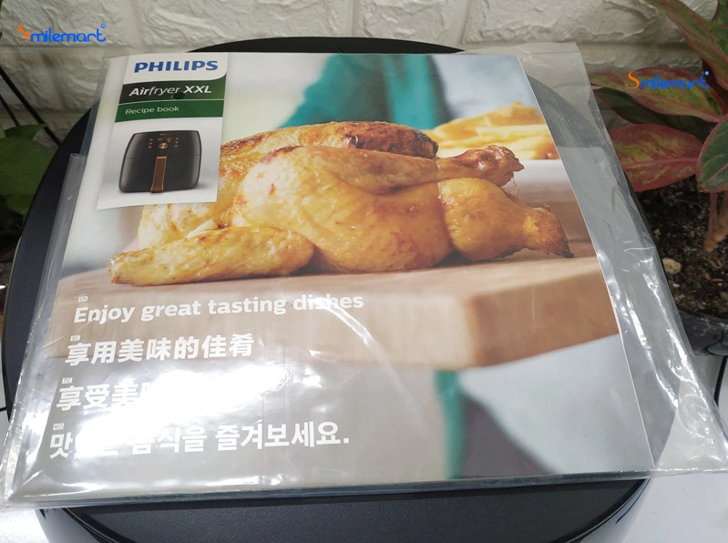 Nồi chiên không dầu 7.3L Philips HD9860/90 [Hàng chính hãng]