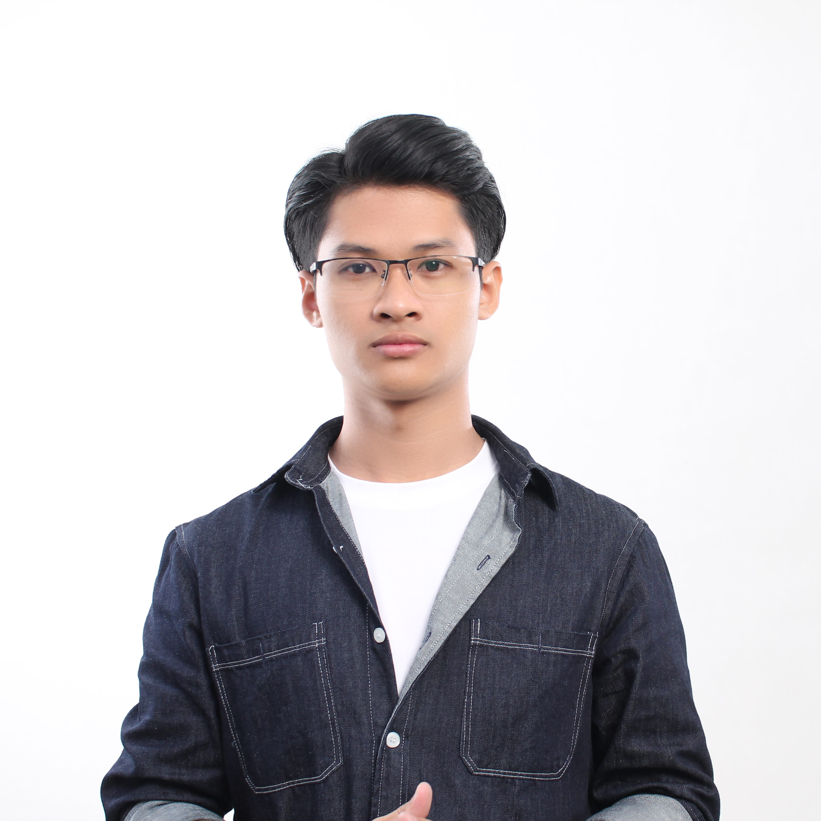 Gọng kính cận 12074 hợp kim cước OURESS thời trang nam nữ siêu nhẹ siêu bền