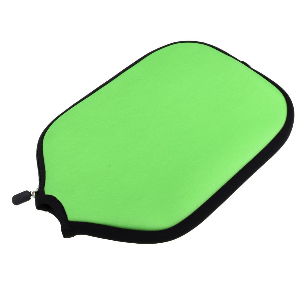 2xPremium Neoprene Pickleball Paddle Cover Zipper Protective Cover Case A20