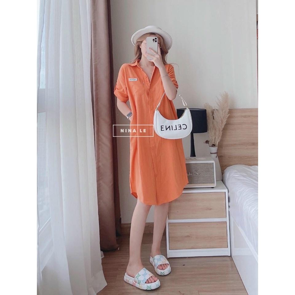 Đầm váy nữ suông dài họa tiết hoạt hình siêu đáng yêu, năng động dành cho các nàng