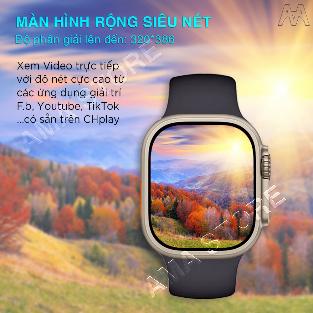 Đồng hồ Thông minh Android gắn Sim có CHplay Zalo Youtube MesTikTok AMA TK Watch Hàng nhập khẩu