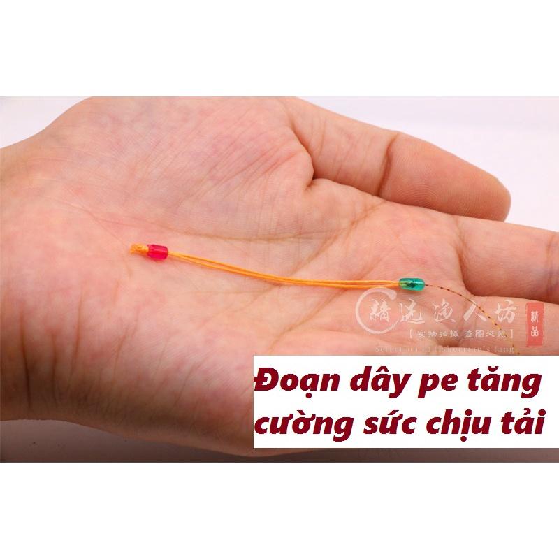 Dây Trục Câu Đài Buộc Sẵn Cao Cấp, cước câu cá Dây Câu Cá Tàng Hình DC-8 - Sanami Fishing