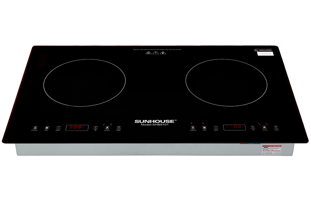 Bếp từ đôi Sunhouse SHB9101 - Hàng Chính Hãng