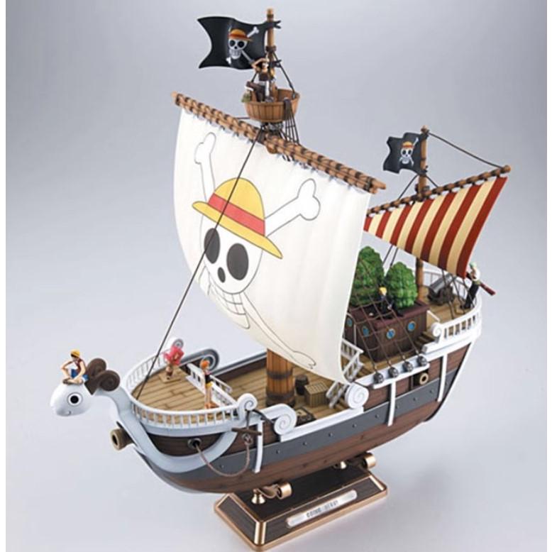 Mô hình lắp ráp tàu One Piece tàu Going Merry hãng Bandai+ Tặng kèm bộ thẻ bài Pokemon