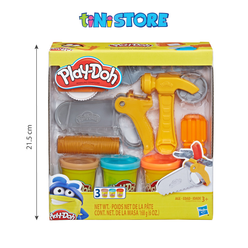 Bộ đồ chơi đất nặn dụng cụ sửa chữa Play Doh