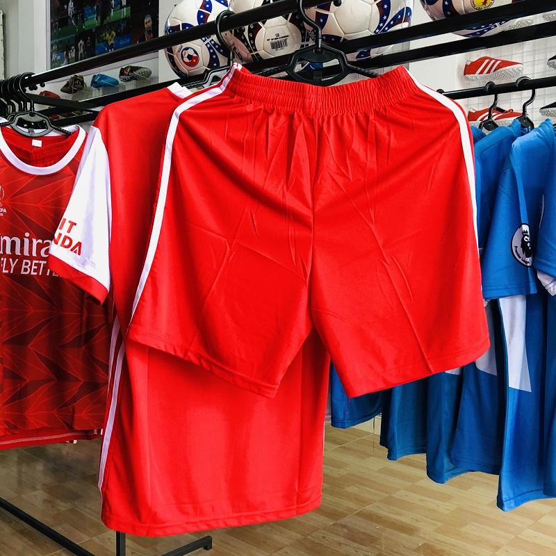 Combo bộ quần áo đá bóng hàng Thái lạnh CLB Arsenal đỏ siêu hot