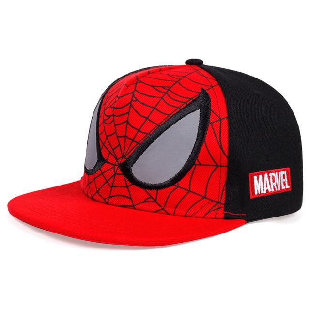 MARVEL Nón Kết Thêu Hình Người Nhện Dễ Thương Cho Bé