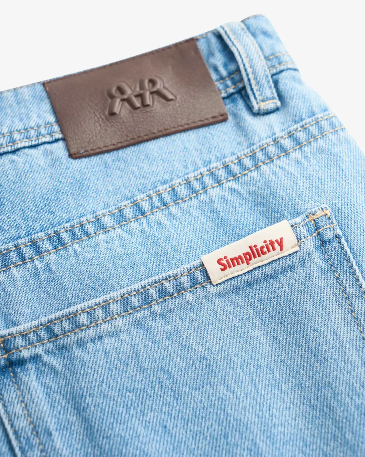 Quần denim nam nhãn point. Straight cropped - ROUTINE 10F25DPA007